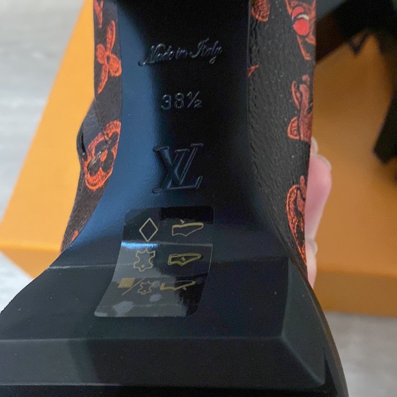 Louis Vuitton Catogram Star Trail Ankle Boots - 38.5 - Picture 8 of 11